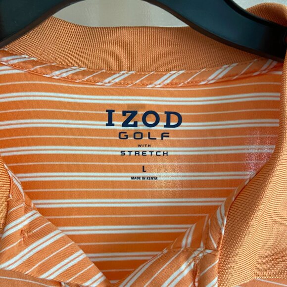 Izod, Men's golf shirt, Size L - Picture 2 of 2